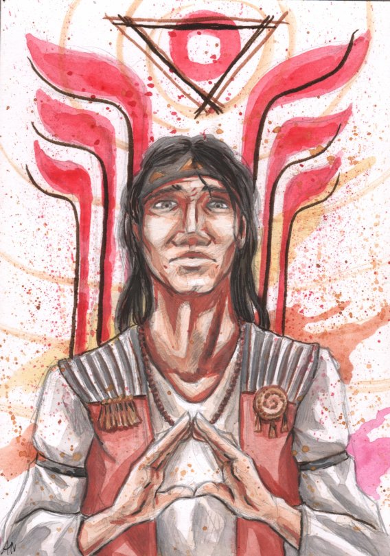 Strong Heart by Avery Nakashima for Twitter Art Exhibit 2023